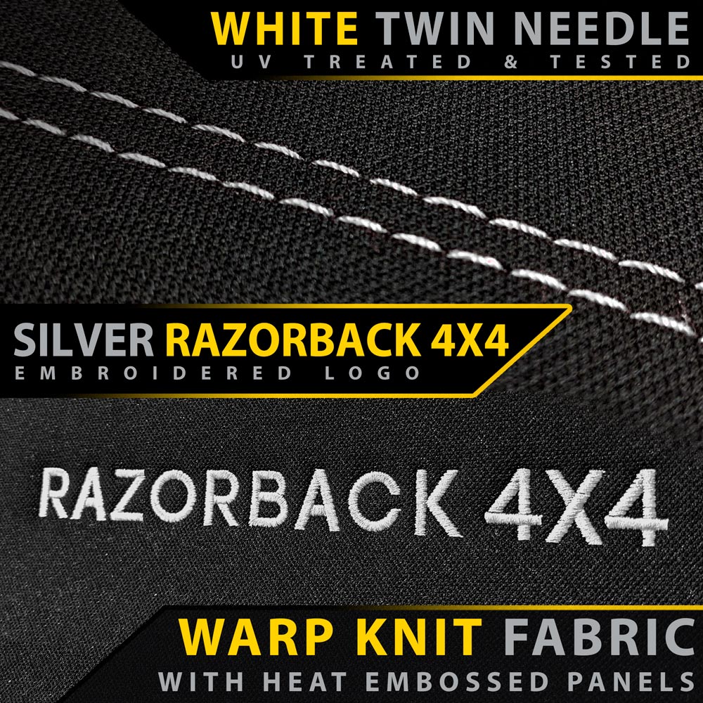 Nissan Navara D22 ST-R Premium Neoprene Rear Row Seat Covers