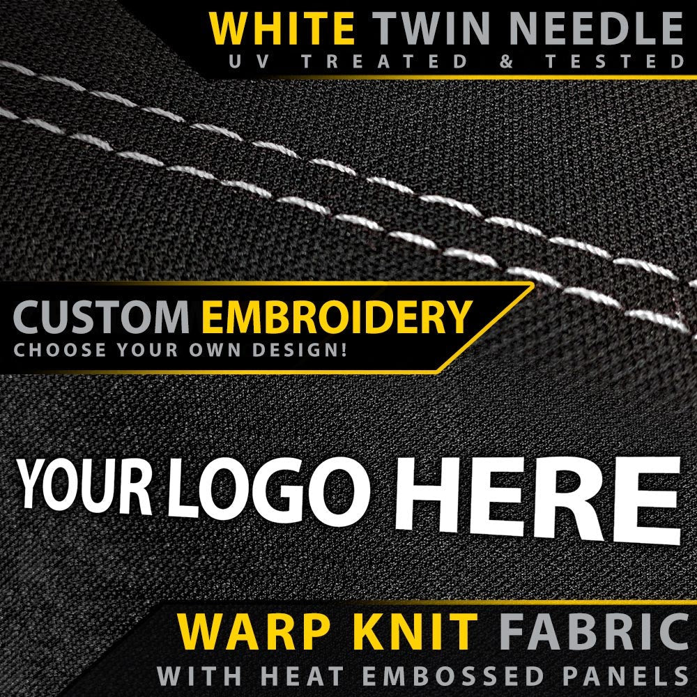 Volkswagen Amarok 2H (Leather Seats) Premium Neoprene 2x Front Row Seat Covers (Made to Order)