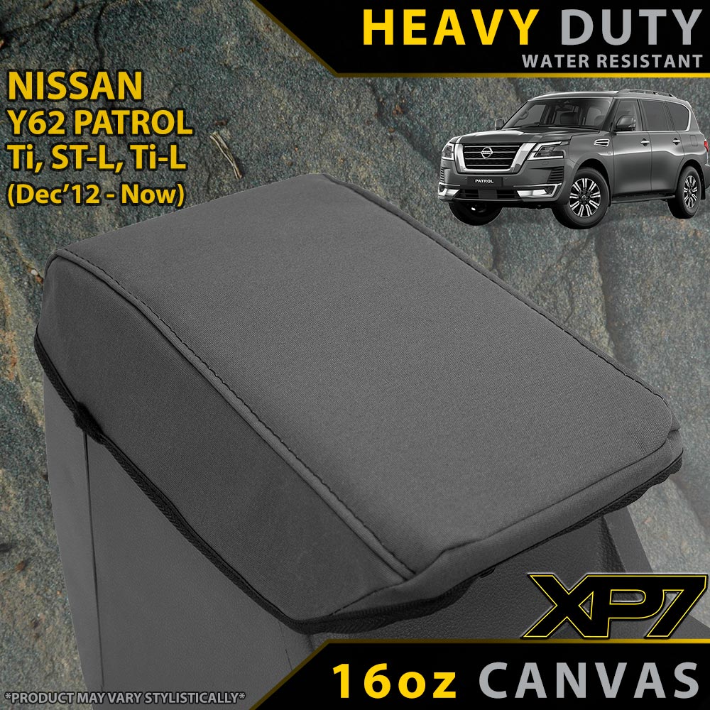 Nissan Y62 Patrol Heavy Duty XP7 Canvas Console Lid (In Stock)
