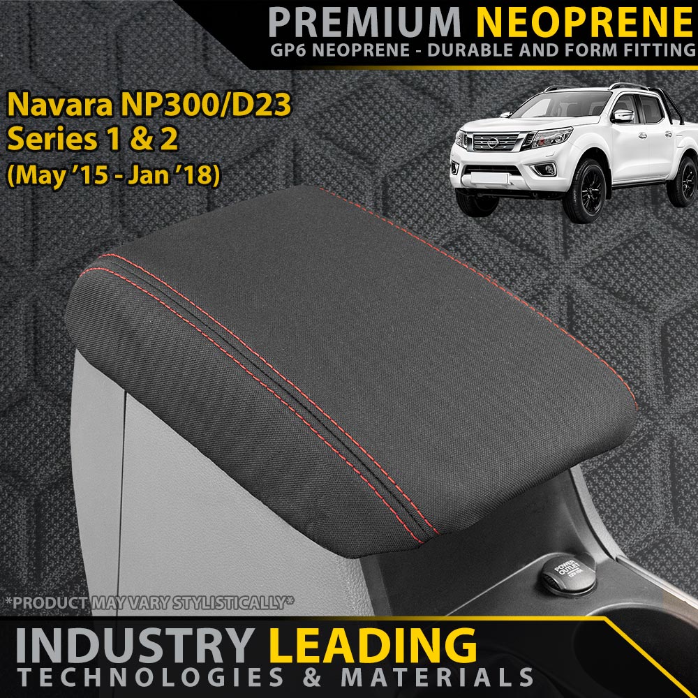 Nissan Navara NP300 Series 1 & 2 Premium Neoprene Console Lid (Made to Order)