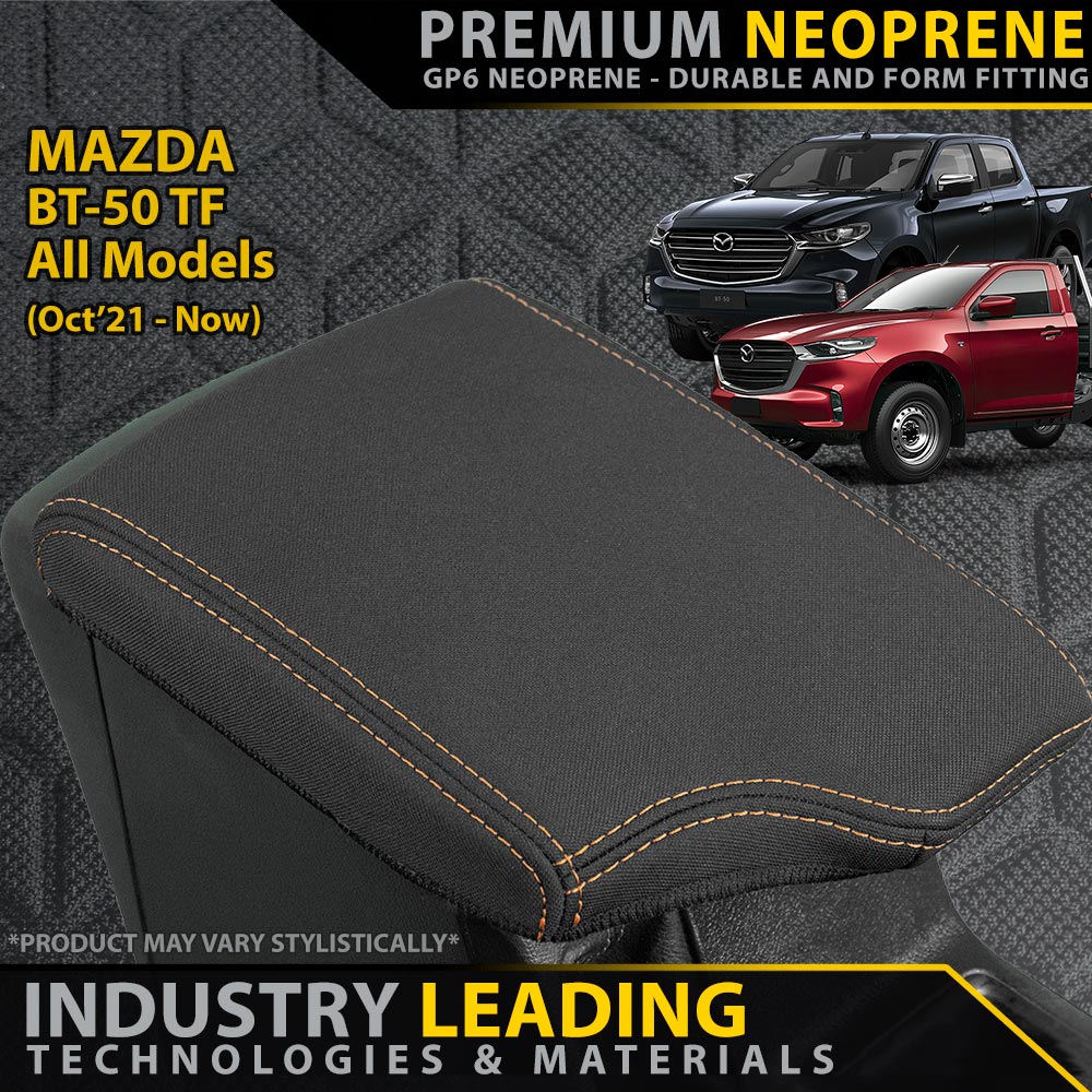 Mazda BT-50 TF Premium Neoprene Console Lid