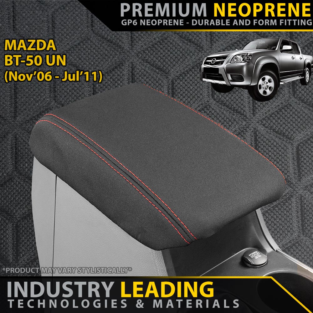 Mazda BT-50 UN Premium Neoprene Console Lid