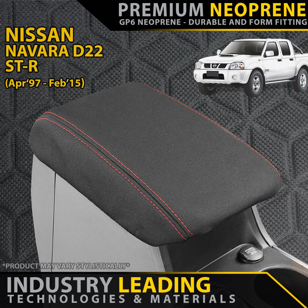 Nissan Navara D22 ST-R Premium Neoprene Console Lid