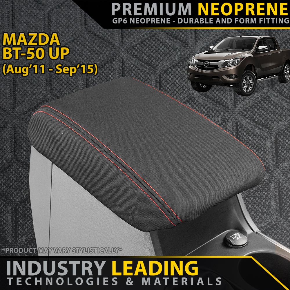 Mazda BT-50 UP Premium Neoprene Console Lid