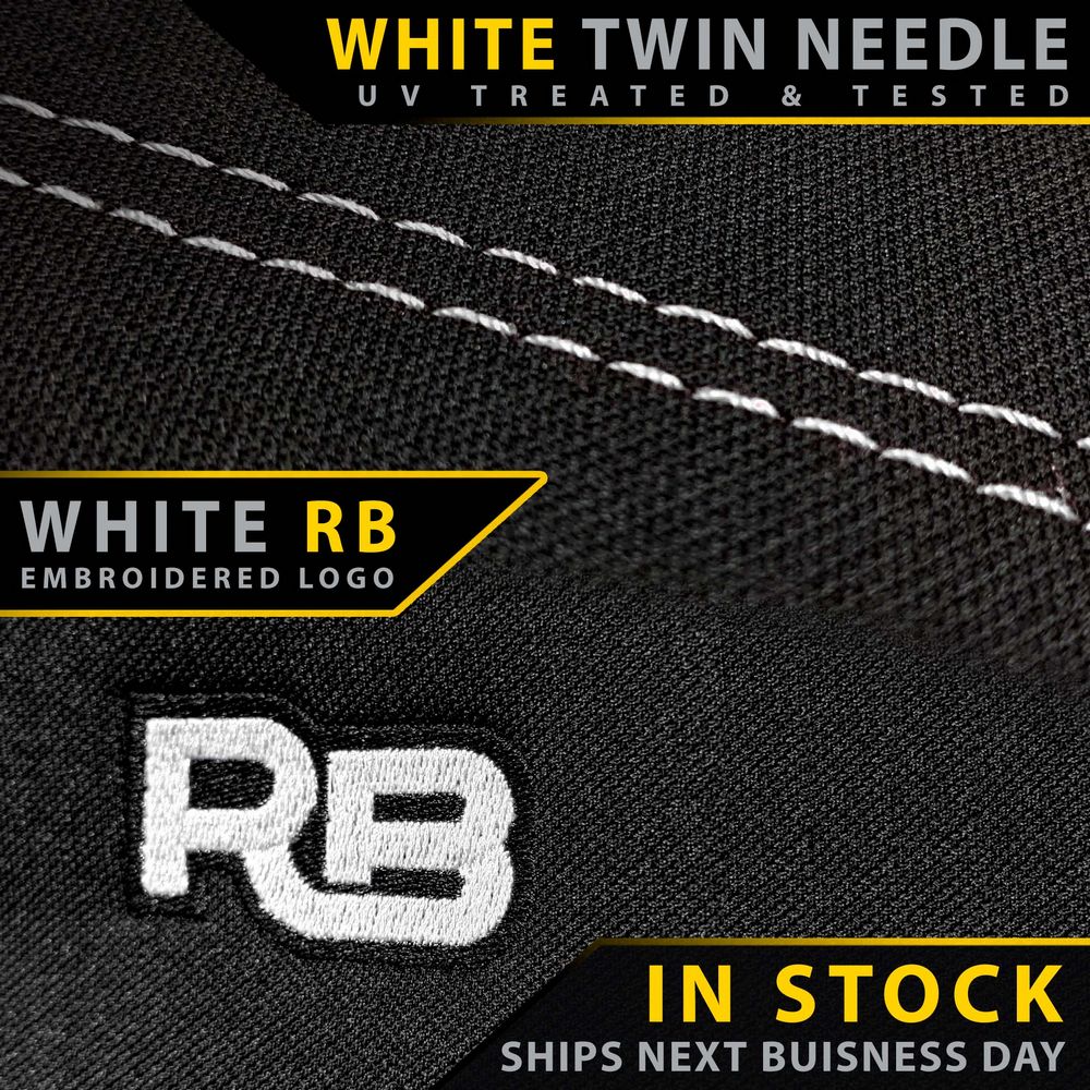 Isuzu D-MAX RT Retro Premium Rear Row Seat Covers (In Stock)