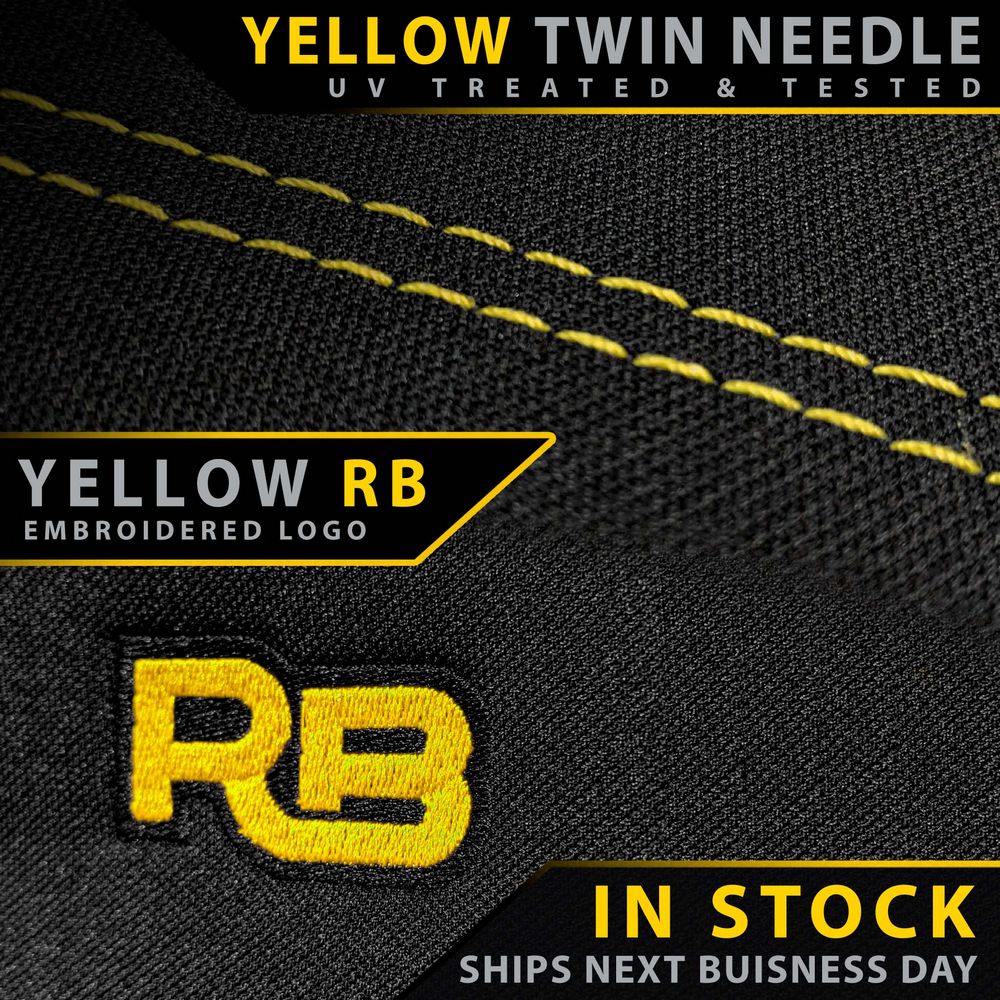 Isuzu D-MAX RT Retro Premium Rear Row Seat Covers (In Stock)