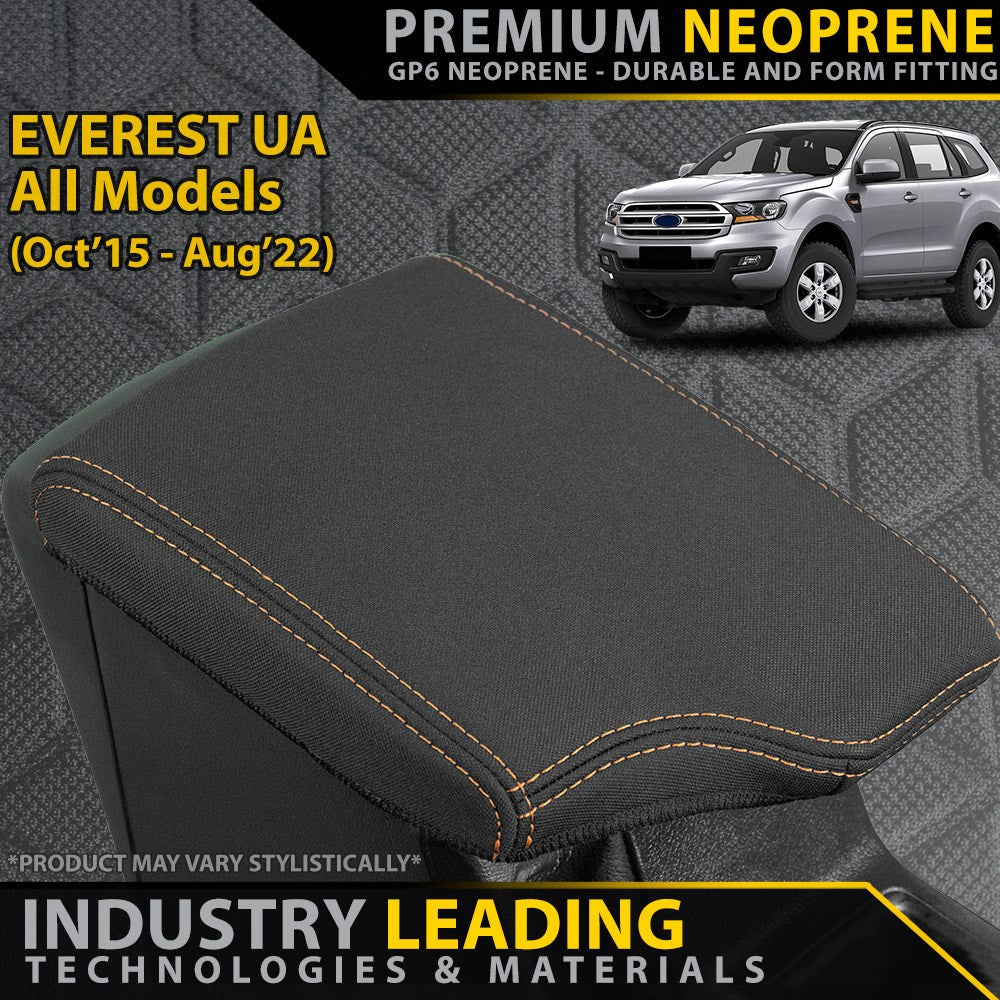 Ford Everest UA Titanium Premium Neoprene Console Lid