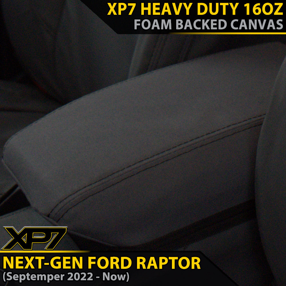 Ford Next-Gen Raptor Heavy Duty XP7 Canvas Console Lid (In Stock)