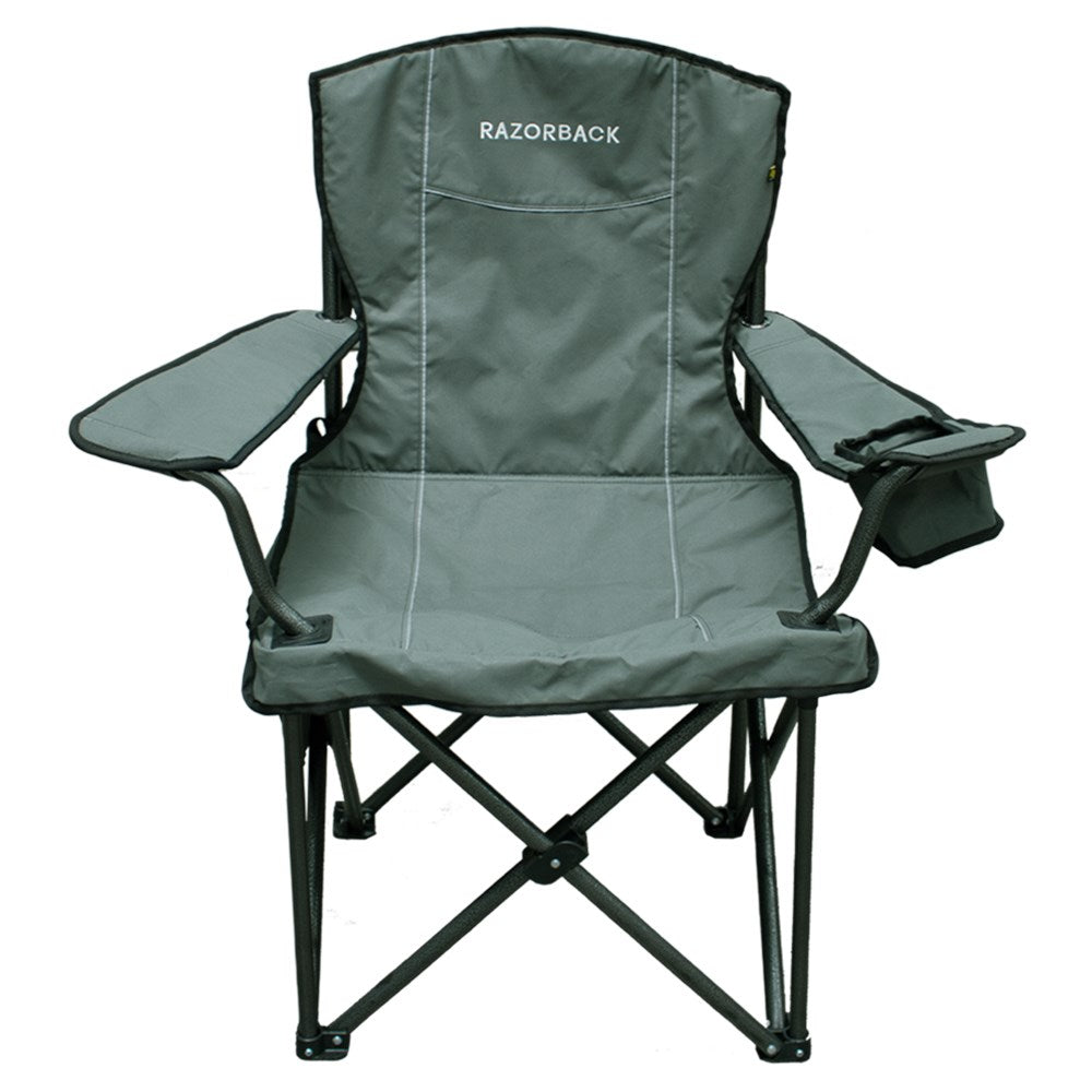 Razorback 4x4 Bush King Canvas Camping Chair & Canvas Travel Bag