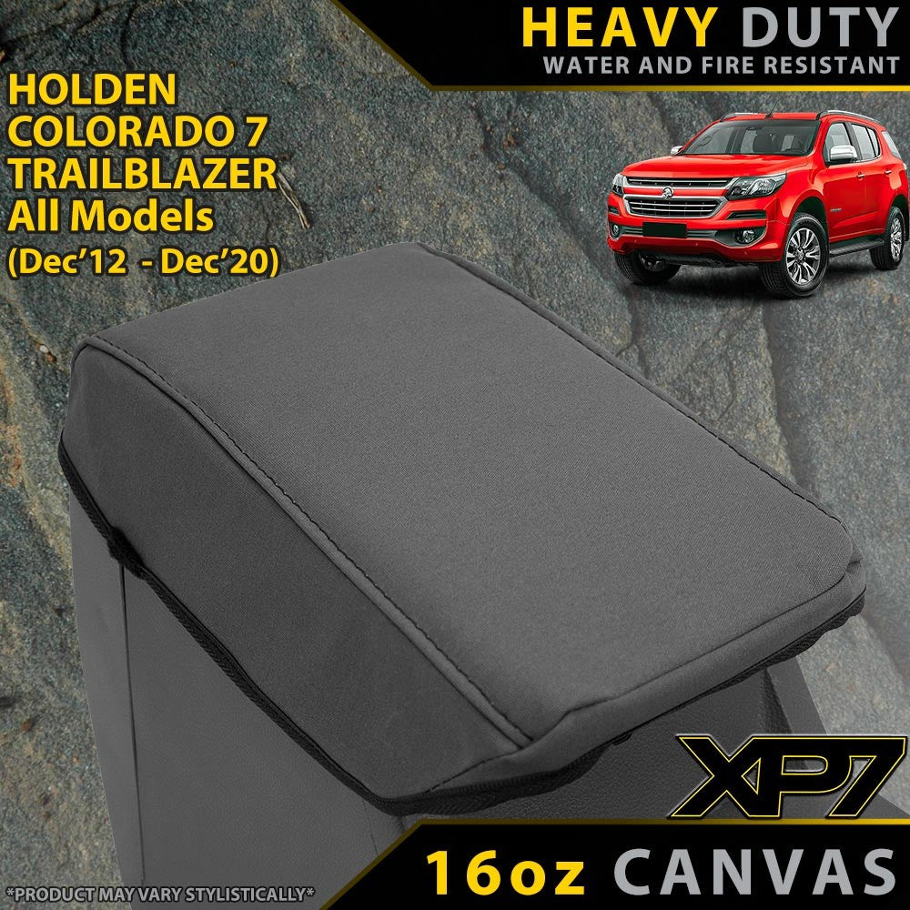 Holden Colorado 7/Trailblazer Heavy Duty XP7 Canvas Armrest Console Lid (Made to Order)