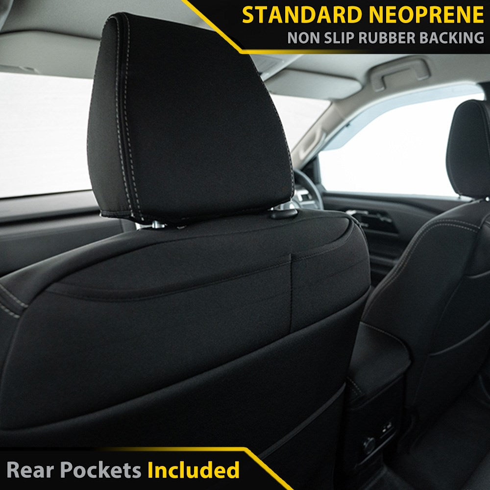 Mitsubishi New-Gen Triton GP4 Neoprene 2x Front Row Seat Covers (In Stock)