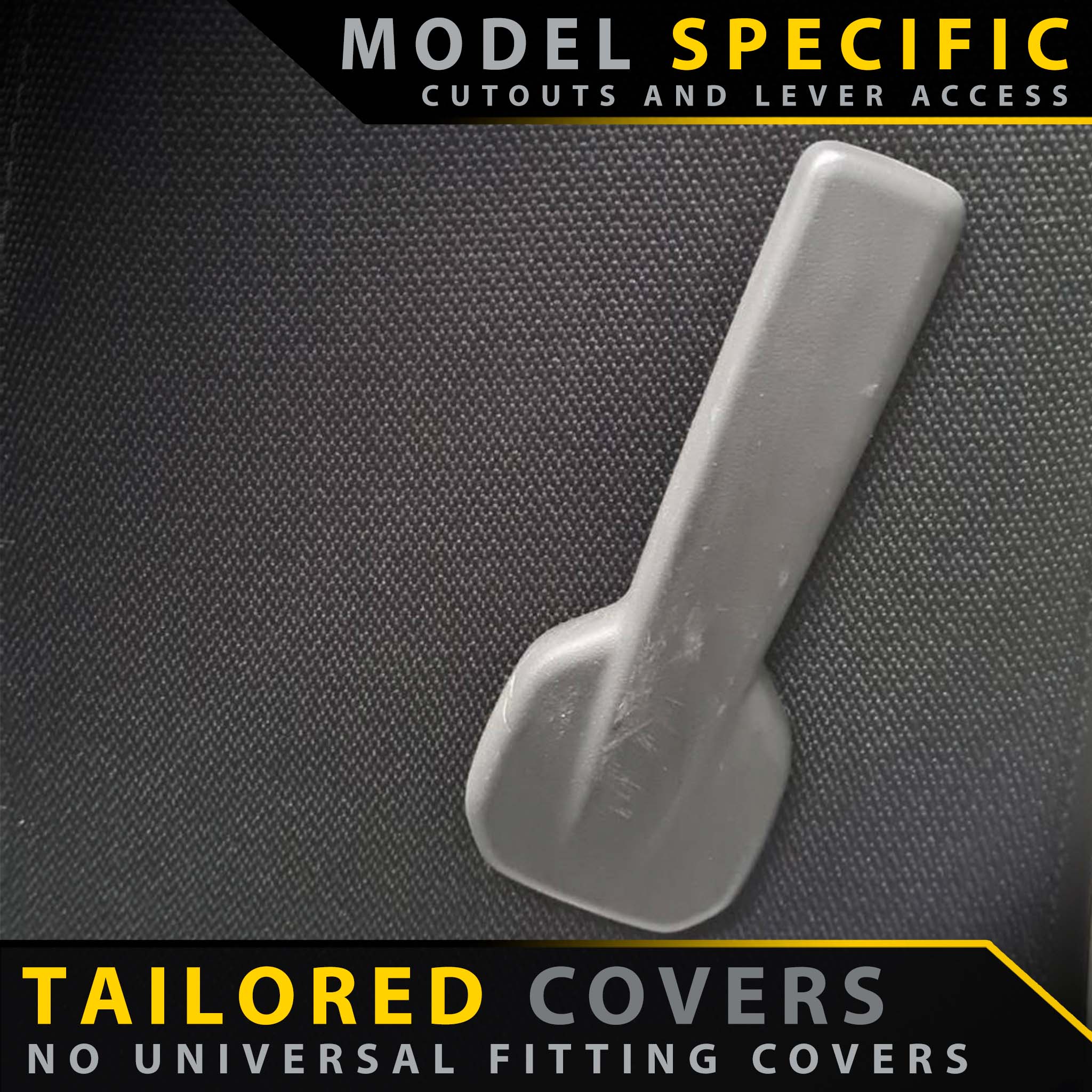 Ford Ranger PX I Neoprene 2x Front Seat Covers (Made to Order)