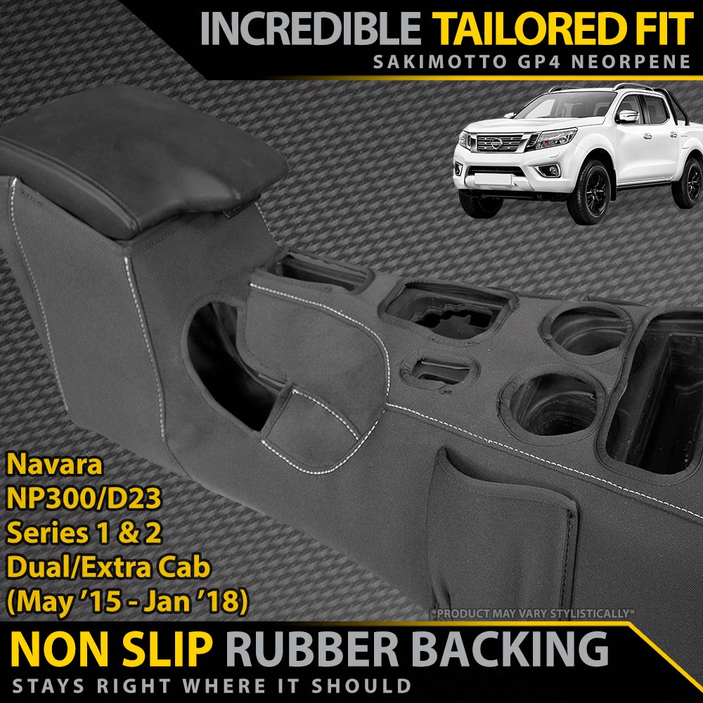 Nissan Navara NP300 Series 1 & 2 Neoprene Centre Console Organiser (In Stock)