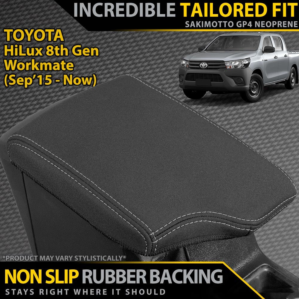 Toyota HiLux 8th Gen Workmate Neoprene Console Lid