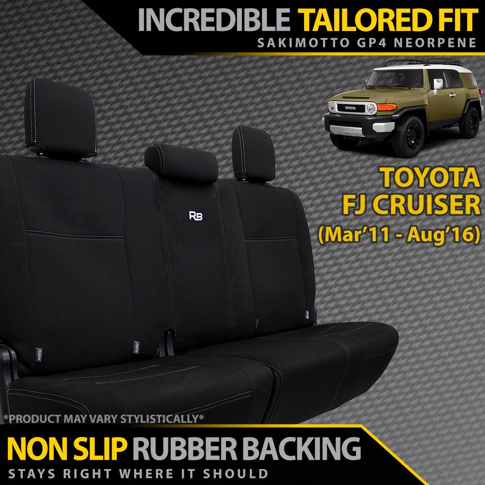 Toyota FJ Cruiser Neoprene Rear Seat Covers