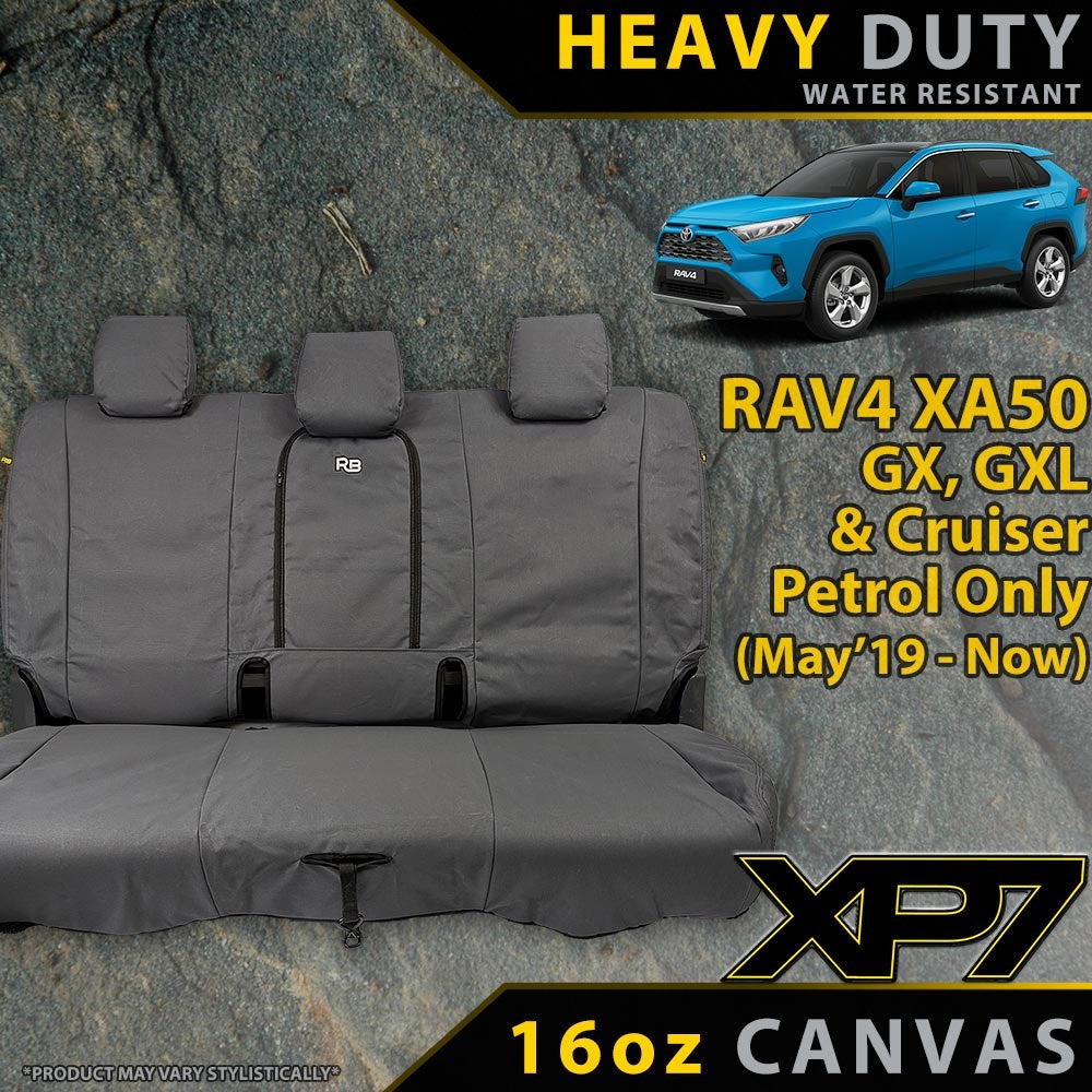 Primex Razorback Gx Toyota RAV4 XA50 GX/GXL/Cruiser Petrol XP7 Heavy Duty Canvas Rear Row ...