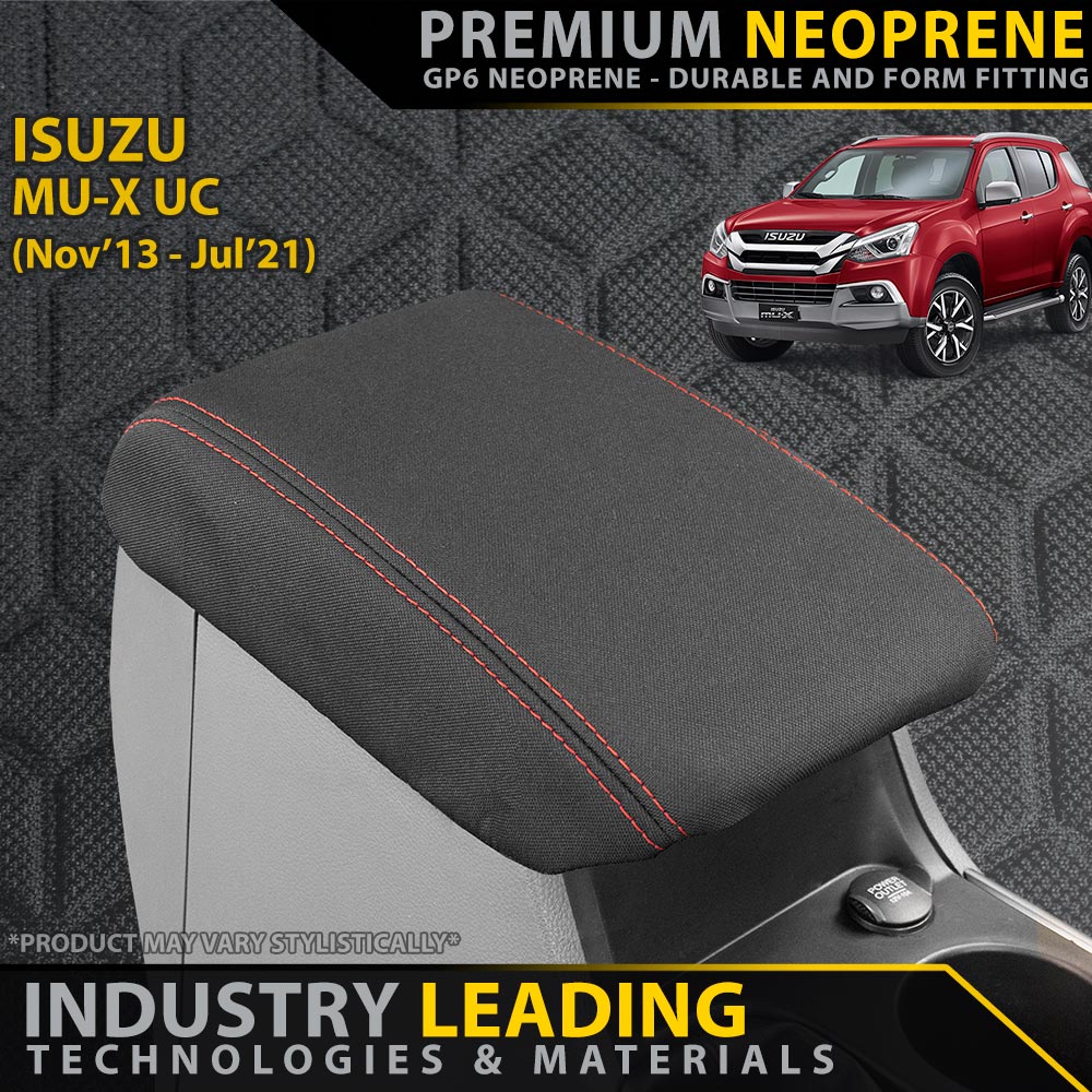 Isuzu MU-X UC Premium Neoprene Console Lid